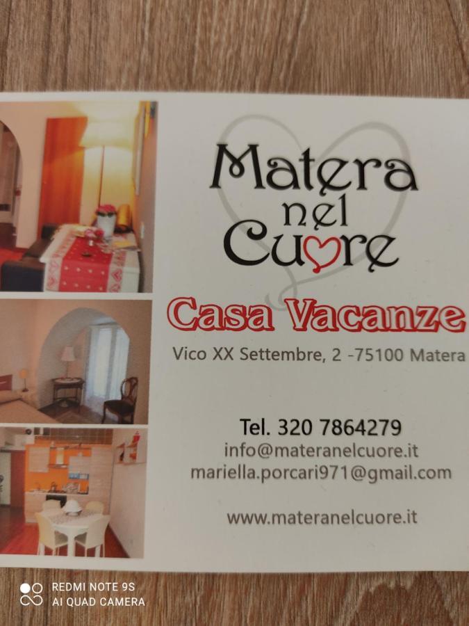 Matera Nel Cuore Экстерьер фото