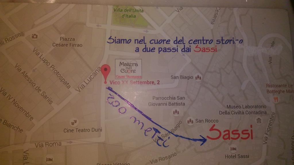 Matera Nel Cuore Экстерьер фото